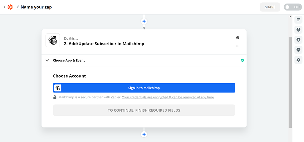 Zapier Mailchimp 4