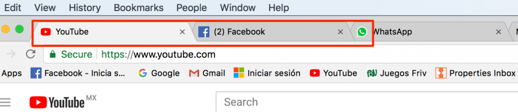 favicon browser tab